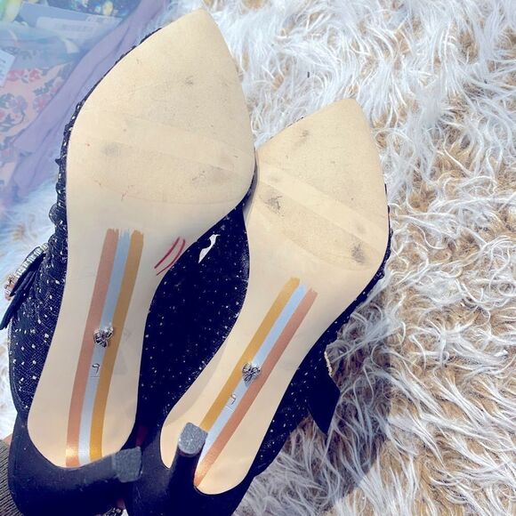 Sam Edelman Shoes Halo Fabric Pointed Sz 9 - Picture 6 of 9